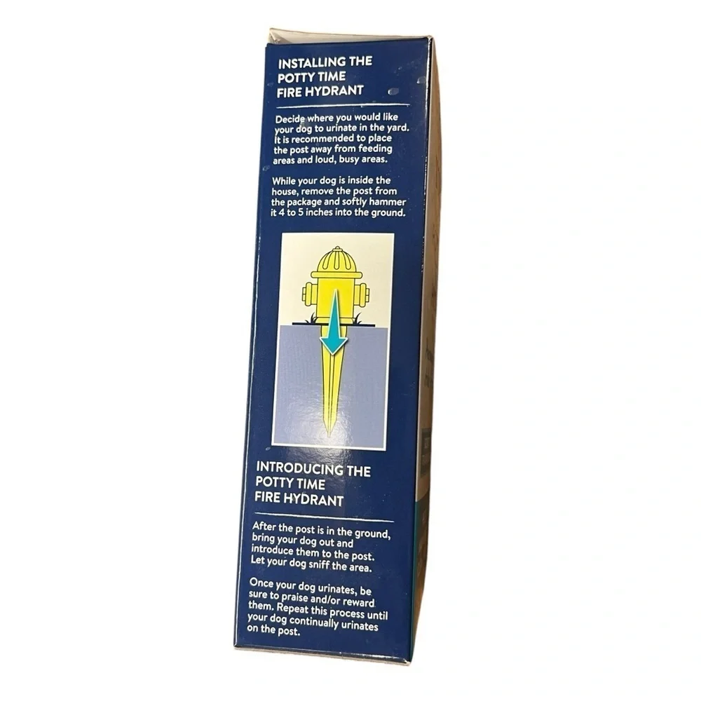 Top Paw Potty Time SCENTED Fire Hydrant Potty Training Aid (Pheromone Treated)